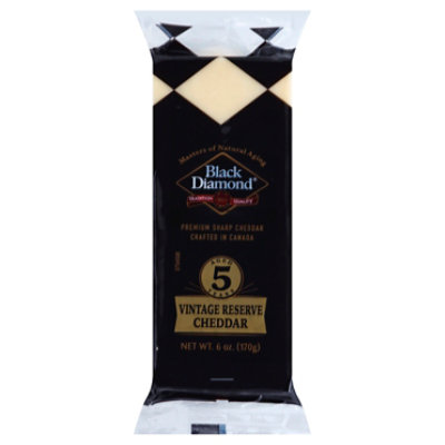 Black Diamond 5yr White Cheddar Cheese Bar - 6 OZ - Image 1