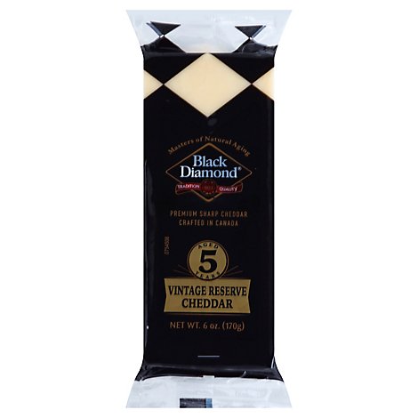Black Diamond 5yr White Cheddar Cheese Bar - 6 OZ