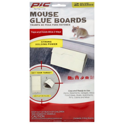Pic Mouse Glue Boards 2 Pk - 2 CT - Image 2