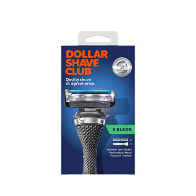 Dollar Shave Club Razor Starter Set 6 Blade Extra Close - Each - Image 2