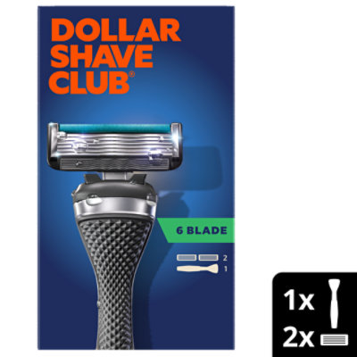 Dollar Shave Club Razor Starter Set 6 Blade Extra Close - Each - Image 2