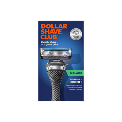 Dollar Shave Club Razor Starter Set 6 Blade Extra Close - Each