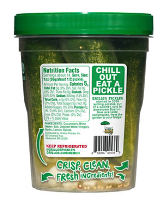 Grillos Half Sour Pickles - 32 OZ - Image 3