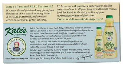 Kates Unsalted Butter - 8 OZ - Image 2