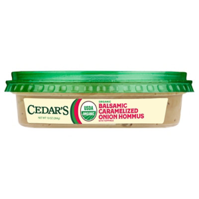 Cedars Organic Balsamic Caramelized Onion Hommus - 10 OZ - Image 3