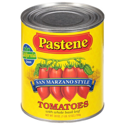 Pastene San Marzano Style Tomatoes - 28 OZ - Image 3