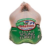 Bell & Evans Whole Organic Turkey Fresh - Weight Between 10-16 Lb