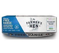The Farmers Hen Free Range Plus Large Eggs - 12 CT