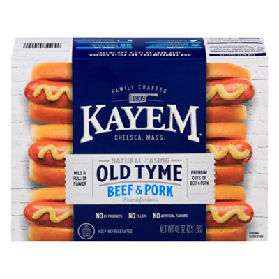 Kayem Franks Natural Casing - 2.5  LB - Image 3