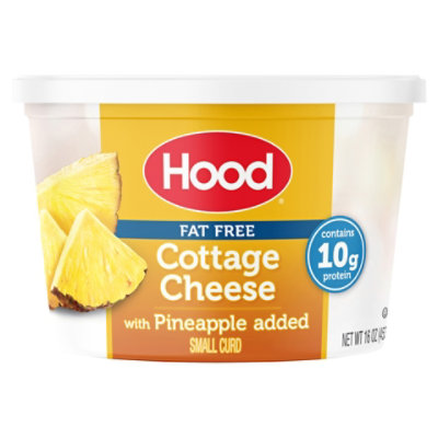 Hood Fat Free Cottage Cheese With Pineapple - 16 Oz - Image 3