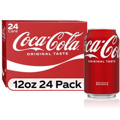 Coca Cola Soda Cans - 24-12 FZ - Image 1