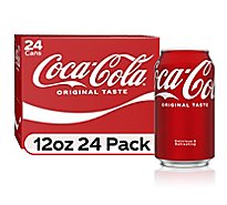Coca Cola Soda Cans - 24-12 FZ