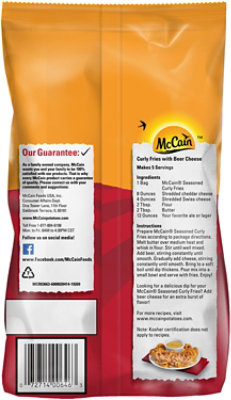 Mccain Seasoned Curly Fries - 26 OZ - Image 7