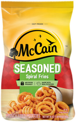 Mccain Seasoned Curly Fries - 26 OZ - Image 1