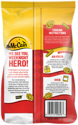 McCain Seasoned Spiral Fries - 26 Oz - Image 2
