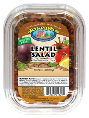 Joseph's Lentil Salad - 14 OZ - Image 1