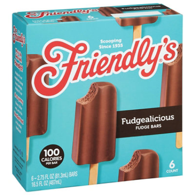 Friendly's Fudgealicious Bars Box - 6 Count - Image 1