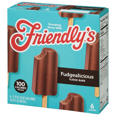 Friendly's Fudgealicious Bars Box - 6 Count - Image 3