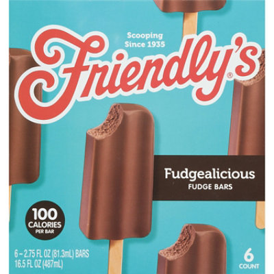 Friendly's Fudgealicious Bars Box - 6 Count - Image 2