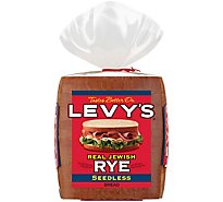 Levy's Real Jewish Rye Seedless Bread - 16 Oz