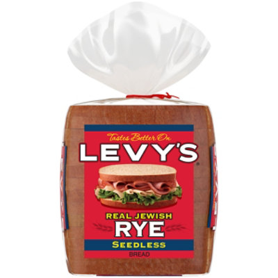 Levy's Real Jewish Rye Seedless Bread - 16 Oz - Albertsons