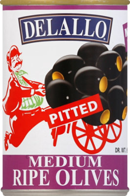 DeLallo Olives Medium Pitted - 6 OZ - Image 2