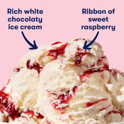 Tillamook White Chocolate Raspberry Ice Cream - 48 Oz - Image 3