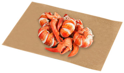 Lobster Meat Knuckle Claw Tail Previously Frozen Service Case - 1.00 Lb - Image 1