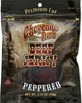 Cheyenne Peppered Beef Jerky - 2.75 OZ - Image 2