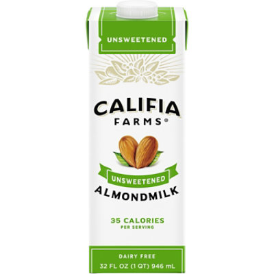 Califia Farms Unsweetened Almond Milk - 32 Fl. Oz.