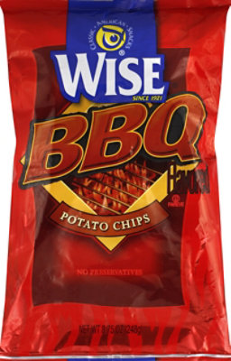 Wise Barbeque Potato Chip  Bag  875 Oz - 8.75 OZ - Image 2