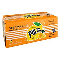 Polar Pineapple Lemonade Seltzer 8pk - 8-12 FZ - Image 1