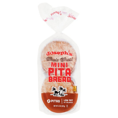 Joseph's Whole Wheat Pita Bread - 8 OZ - Image 3