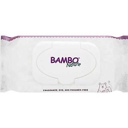 Bambo Nat Wipe Wet Tidy Bottom - 50 CT - Image 2