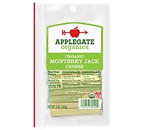 Applegate Organic Monterey Jack Cheese Vp - 5 OZ