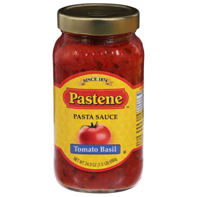 Pastene Sauce Tomato Basil - 24 Oz - Image 3