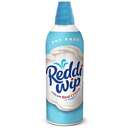 Reddi Wip Fat Free Whipped Topping Made With Real Cream Spray Can - 6.5 Oz - Image 2