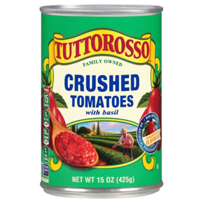 Tuttorosso Green Crushed Tomatoes With Basil - 15 OZ - Image 3