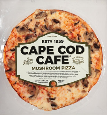 Cape Cod Cafe Mushroom Pizza - 22 OZ - Image 2