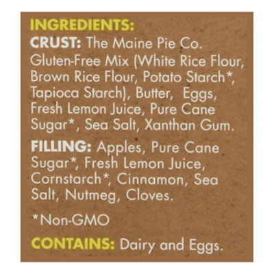 The Maine Pie Co Pie Frz Apple Gf - 32 OZ - Image 4