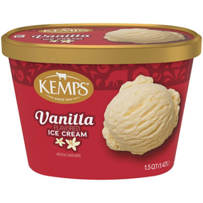 Kemps Old Fashioned Vanilla Ice Cream - 48 Oz - Image 1