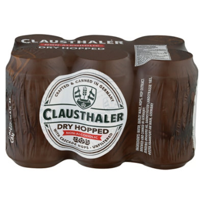 Clausthaler Dry Hopped Cans - 6-12 FZ - Image 2