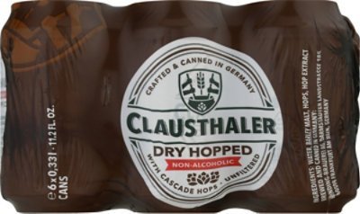 Clausthaler Dry Hopped Cans - 6-12 FZ - Image 6