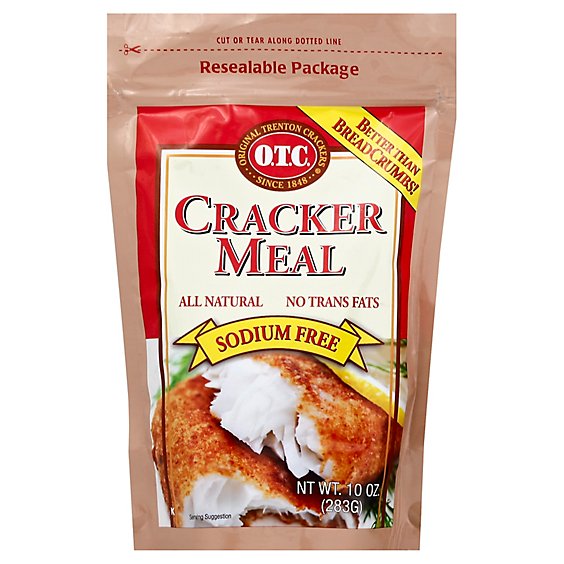 Otc Cracker Meal Mx Plain - 10 OZ