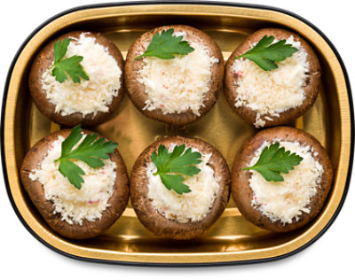 ReadyMeal Gouda Stuffed Mushrooms - 6 Count - Image 1