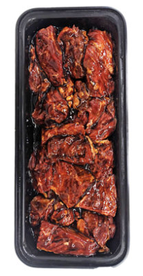 Beef Sirloin Tips With Teriyaki Sauce - 1 Lb - Image 1