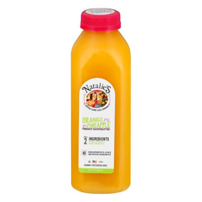 Natalies Orchid Island Juice Company Orange Pineapple Juice - 16 Oz. - Image 3