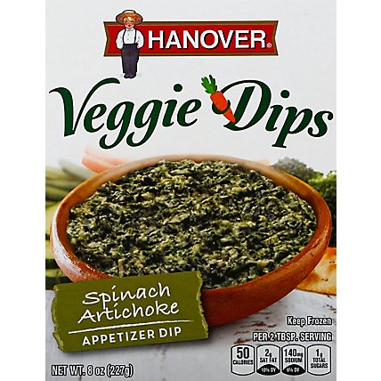Hanover Spinach Artichoke Veggie Dip - 8 OZ - Image 2