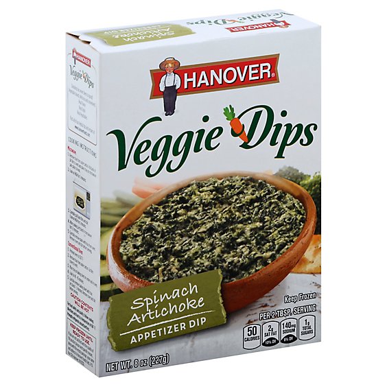 Hanover Spinach Artichoke Veggie Dip - 8 OZ