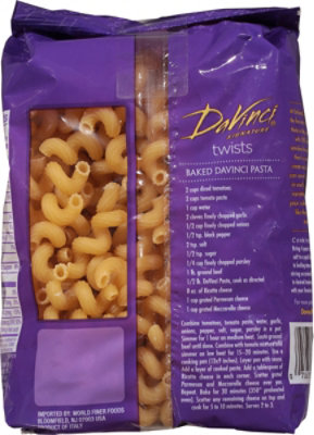 DaVinci Signature Pasta Twists - 16 Oz - Image 6